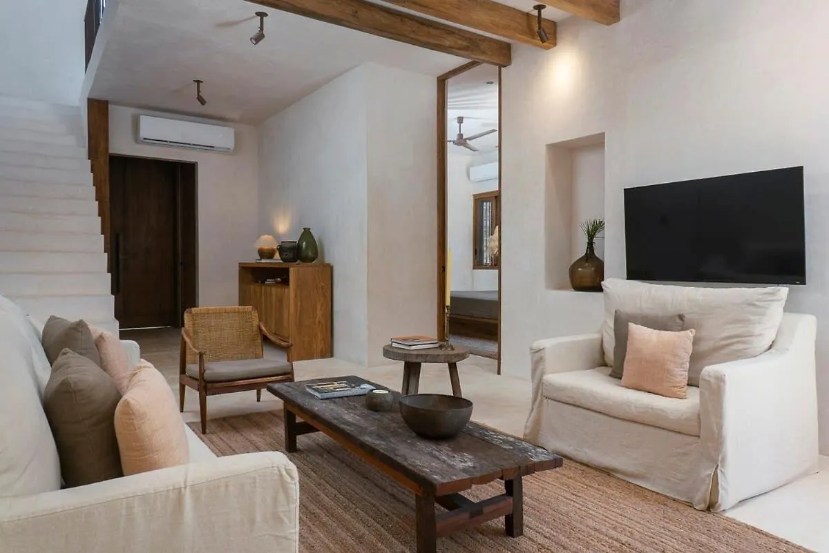 Prázdninový dům Boho Organic 3Br Villa, Gated Community, Rooftop Tulum