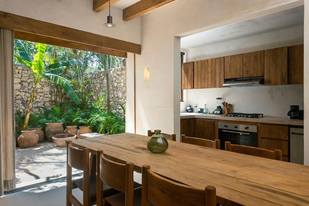 Boho Organic 3Br Villa, Gated Community, Rooftop Tulum Prázdninový dům