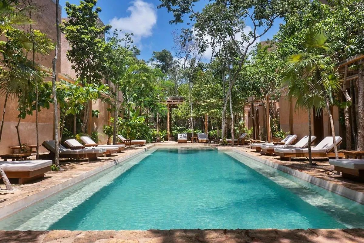 別荘 Boho Organic 3Br Villa, Gated Community, Rooftop トゥルム メキシコ