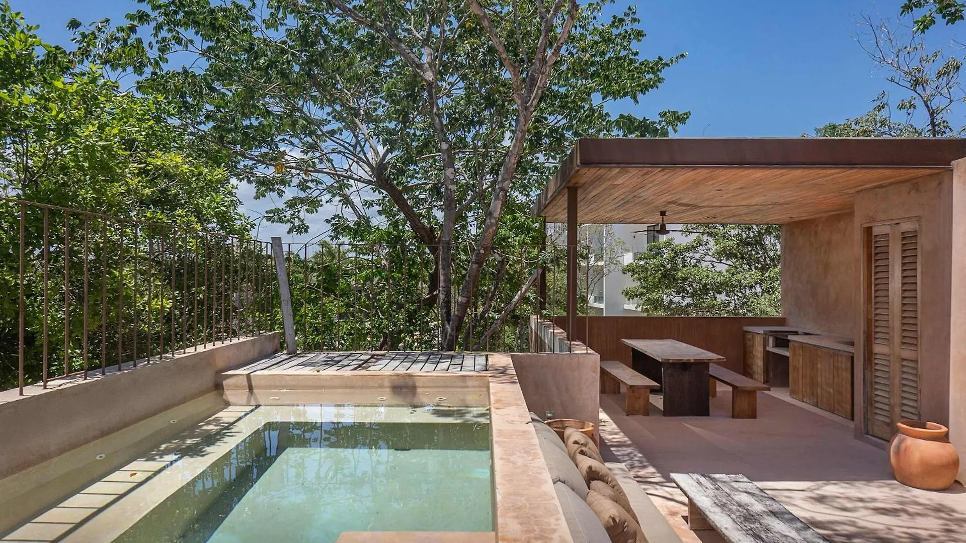 Holiday home Boho Organic 3Br Villa, Gated Community, Rooftop Tulum