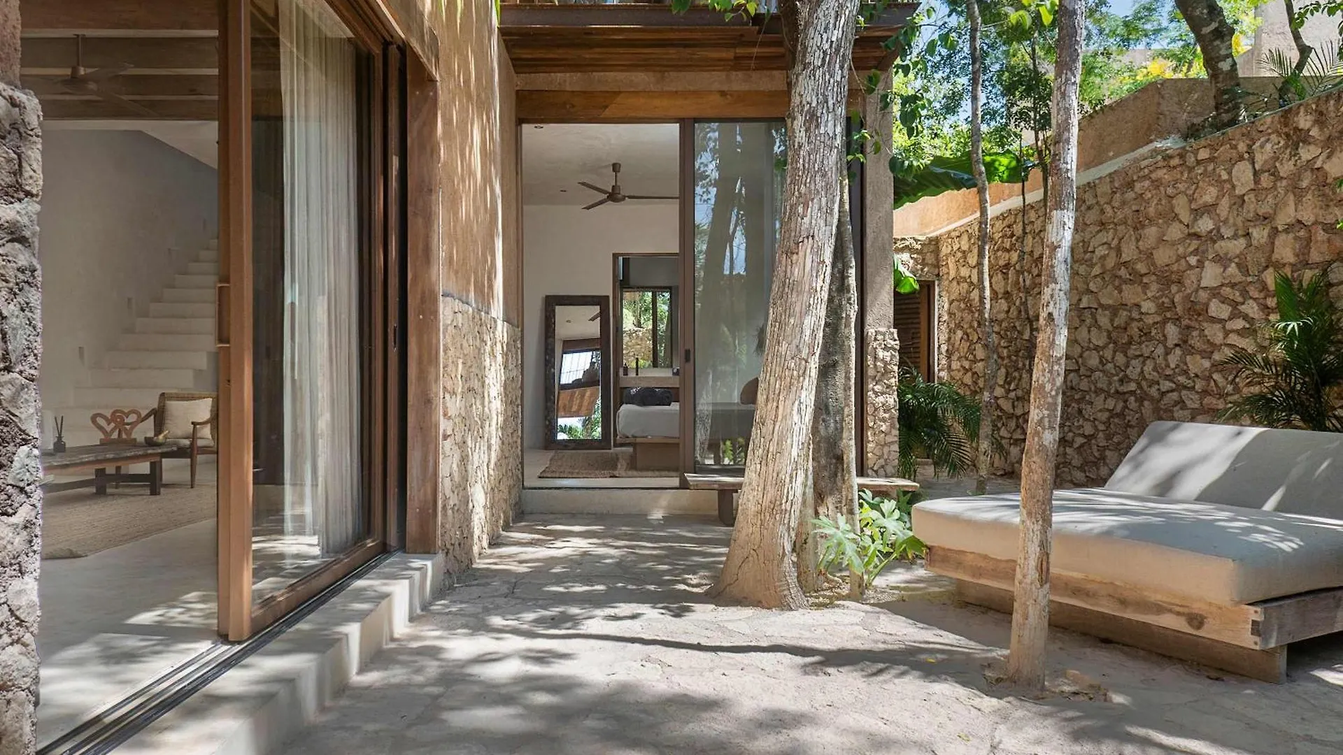 Boho Organic 3Br Villa, Gated Community, Rooftop Tulum Holiday home